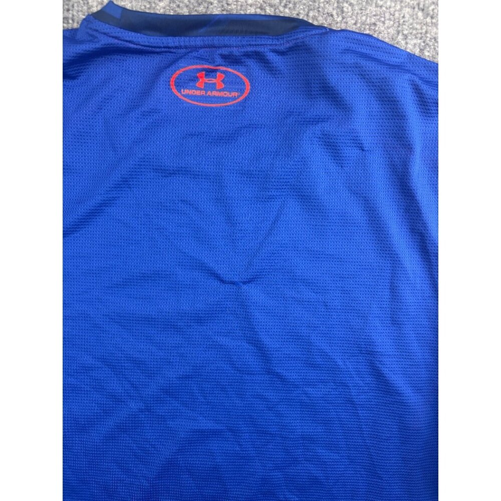 Under Armour UA Raid Long Sleeve T-Shirt Men’s Large Electric Blue Athletic Run - Picture 9 of 9